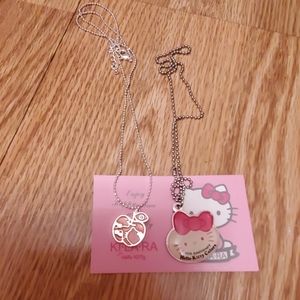 Hello kitty necklace set